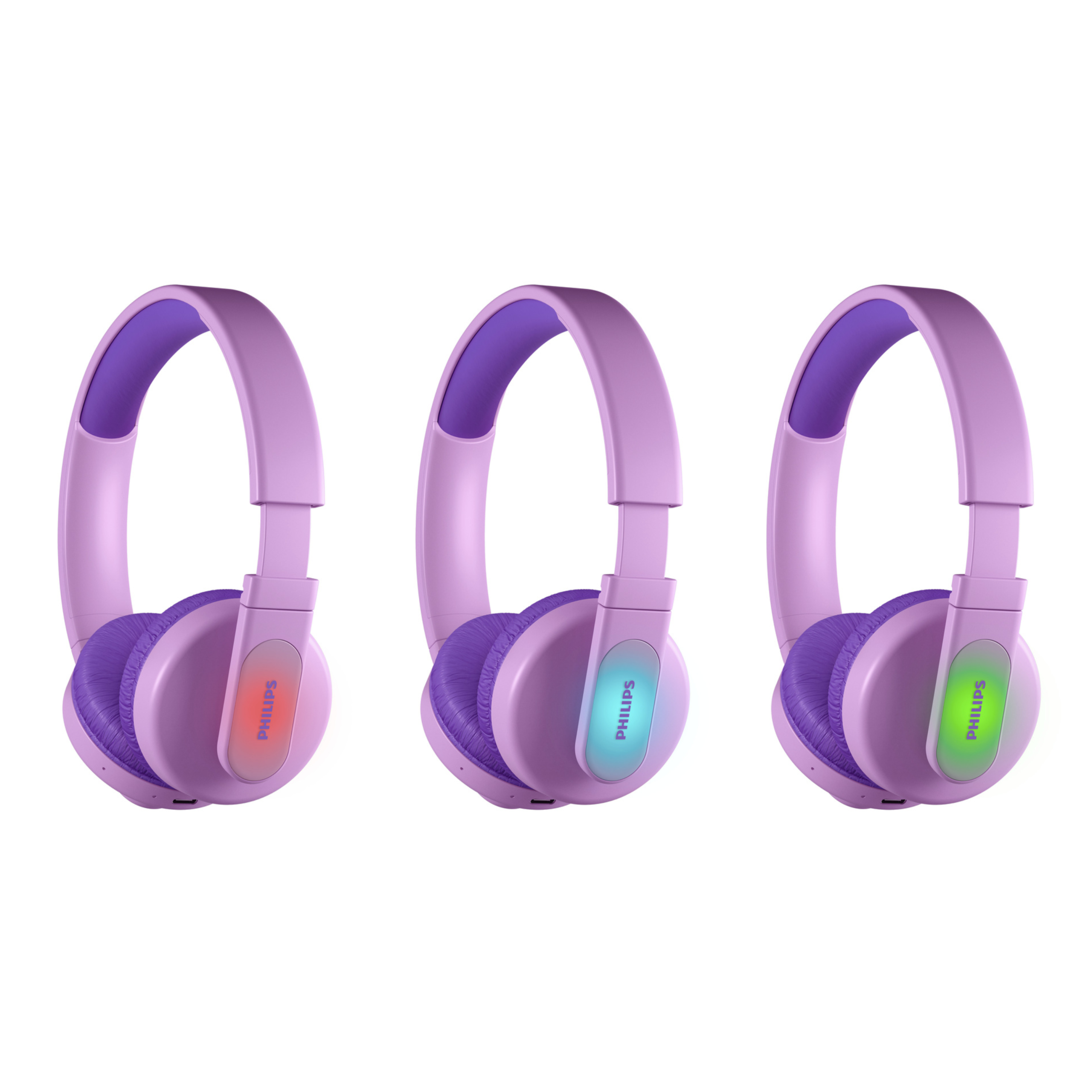 Vibrant Light-Up Ear Cups