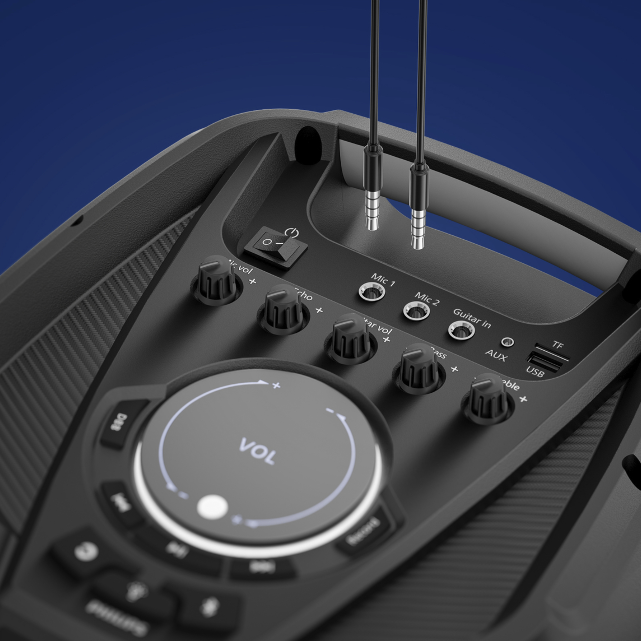 Integrated Guitar & Dual-Mic Station